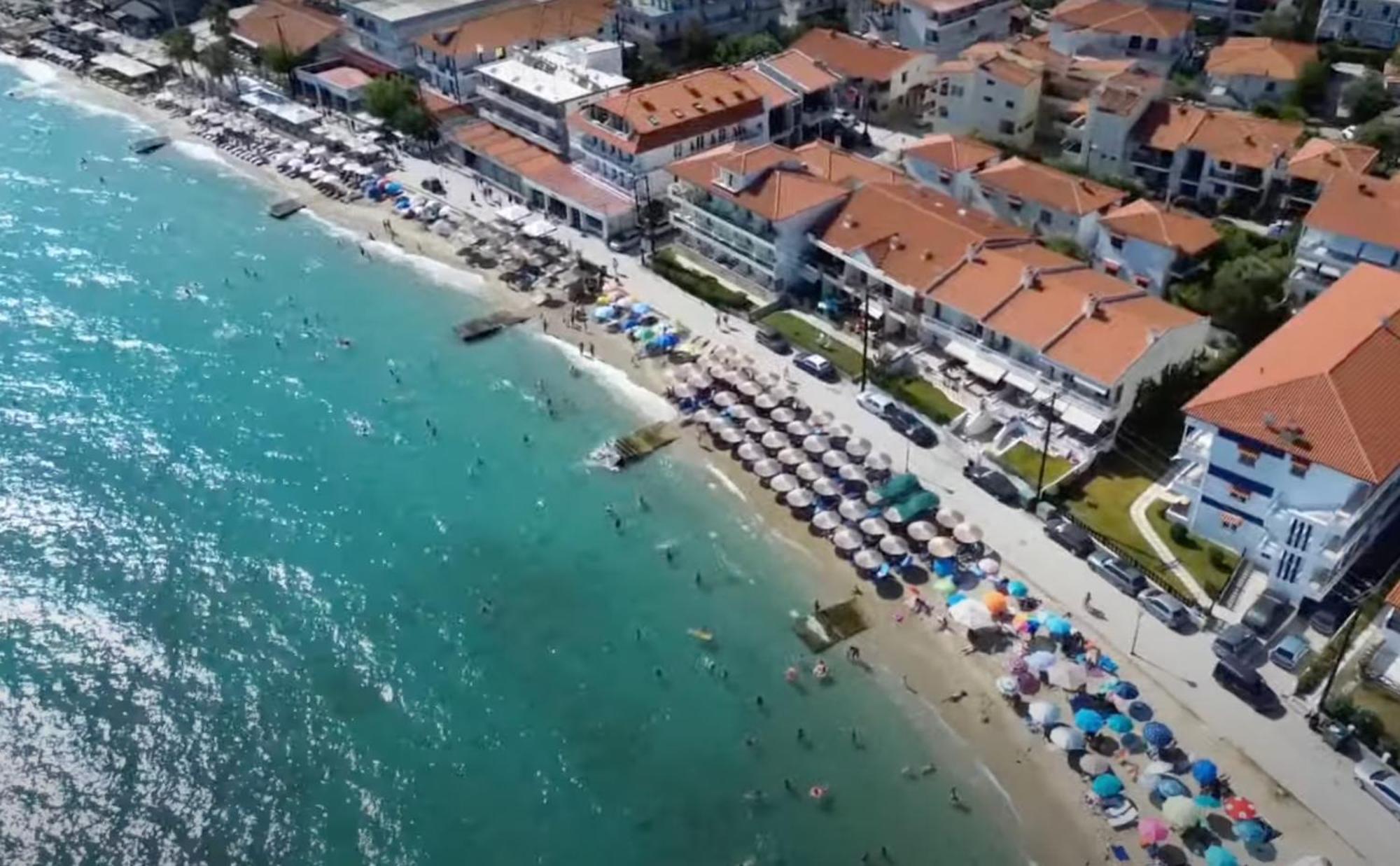 Nautilus Sea View Suite 6 Pefkochori Exterior foto